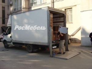 Разгрузка шкафа
